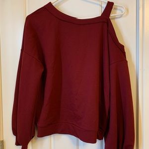 Girls Maroon Blouse
